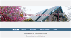 Desktop Screenshot of emmanueluc.com